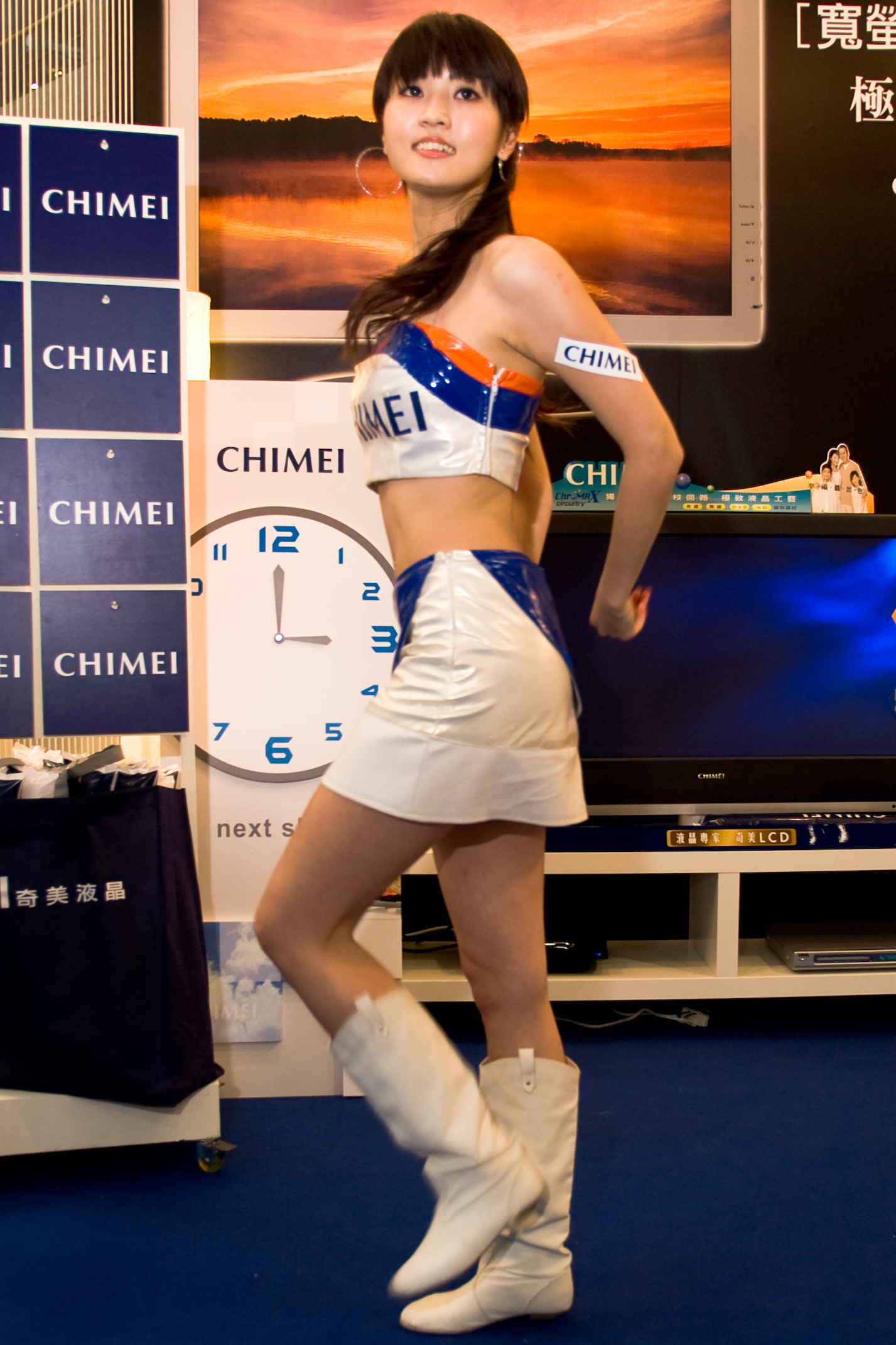 2007 Taipei spring computer show show girl